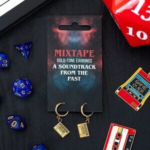FINAL SET!!! ($10) Mixtape Dangle Earrings